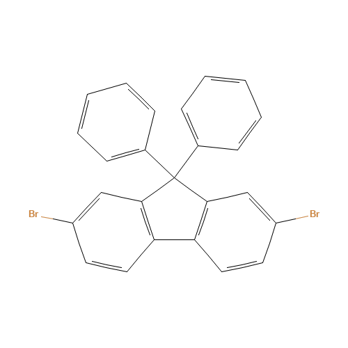 2,7-Dibromo-9,9-diphenylfluorene (CAS: 186259-63-2) - Related Chemical Product