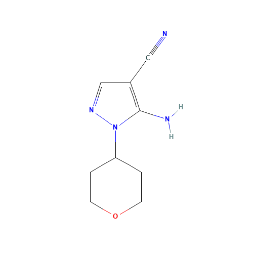 1H-Pyrazole-4-carbonitrile,5-amino-1-(tetrahydro-2H-pyran-4-yl)- (CAS: 1082745-49-0) - Related Chemical Product