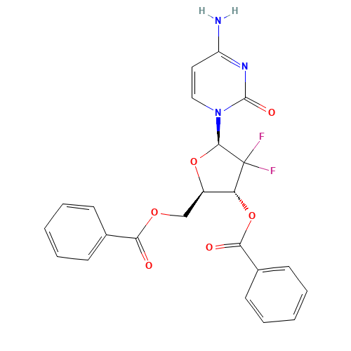 2',2'-Difluoro-2'-deoxycytidine-3',5'-dibenzoate (CAS: 134790-39-9) - Related Chemical Product