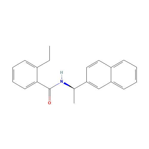 2-Ethyl-N-(1R-naphthalen-2-yl-ethyl)-benzamide (CAS: 1093070-12-2) - Related Chemical Product