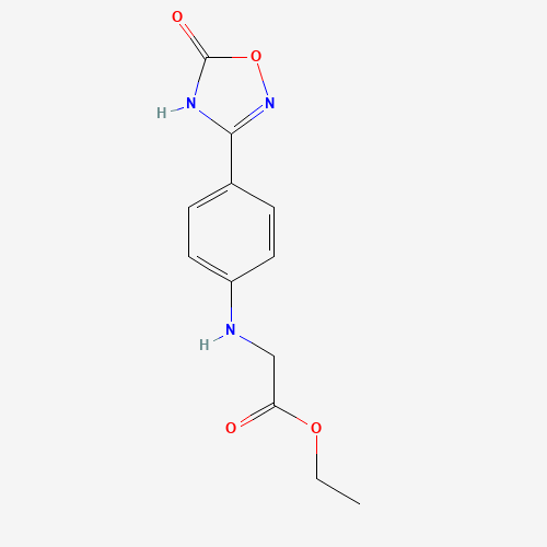 ethyl 2-(4-(5-oxo-4,5-dihydro-1,2,4-oxadiazol-3-yl)phenylamino)acetate (CAS: 872728-83-1) - Related Chemical Product