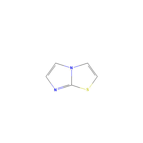 Imidazo[2,1-b]thiazole (CAS: 251-97-8) - Chemical Structure and Molecular Formula 