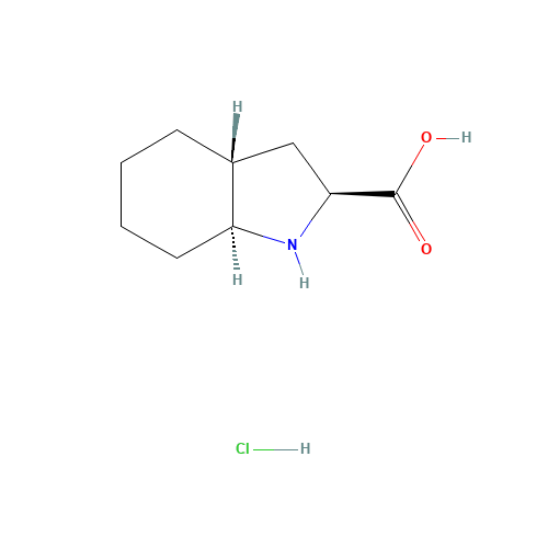 (2S,3aR,7aS)-1H-Octahydroindole-2-carboxylic acid hydrochloride (CAS: 144540-75-0) - Related Chemical Product