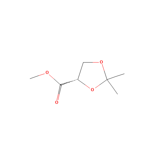 ALPHA,BETA-ISOPROPYLIDENE-L-GLYCERIC ACID METHYL ESTER (CAS: 60456-21-5) - Related Chemical Product