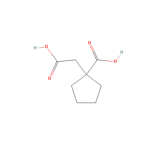 1-(carboxymethyl)cyclopentanecarboxylic acid (CAS: 62953-73-5) - Related Chemical Product