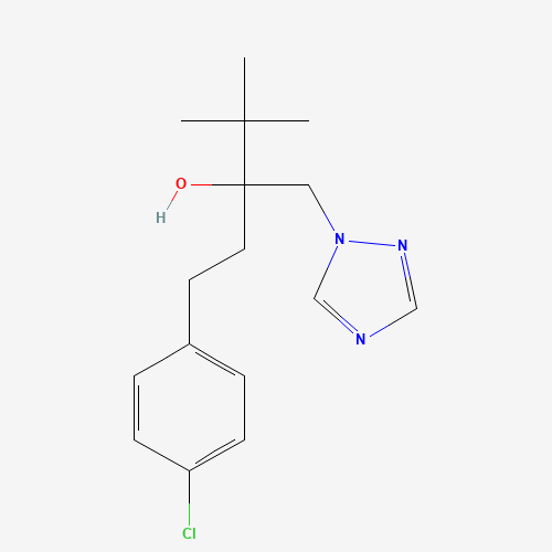 1-(4-Chlorophenyl)-4,4-dimethyl-3-(1,2,4-triazole-1-yl-methyl)pentane-3-ol (CAS: 80443-41-0) - Related Chemical Product