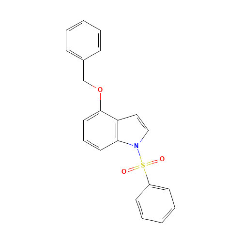 4-(benzyloxy)-1-(phenylsulfonyl)-1H-indole (CAS: 79315-62-1) - Related Chemical Product