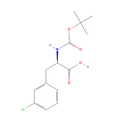 (R)-N-BOC-3-Chlorophenylalanine (CAS: 80102-25-6) - Related Chemical Product