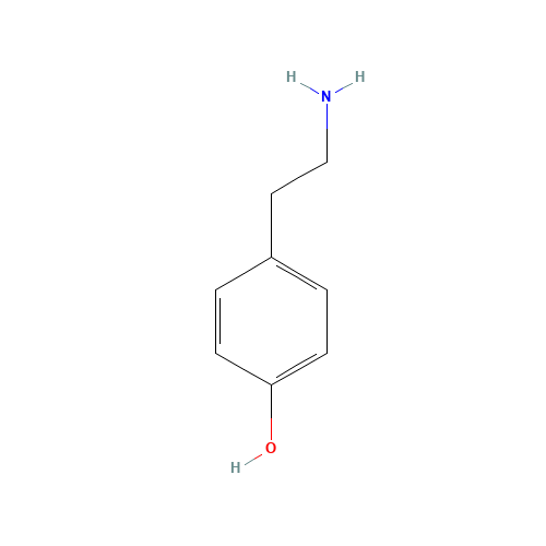 4-hydroxy-benzeneethanamin (CAS: 51-67-2) - Related Chemical Product