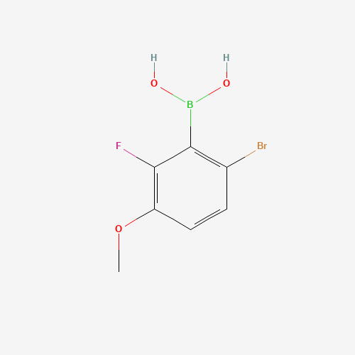 6-Bromo-2-fluoro-3-methoxybenzeneboronic acid (CAS: 871126-17-9) - Related Chemical Product