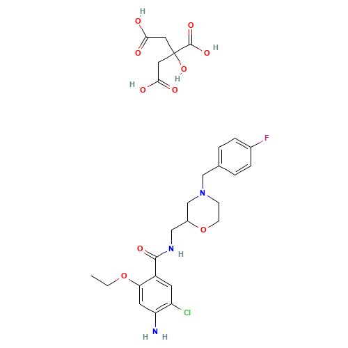 Mosapride citrate (CAS: 112885-42-4) - Related Chemical Product
