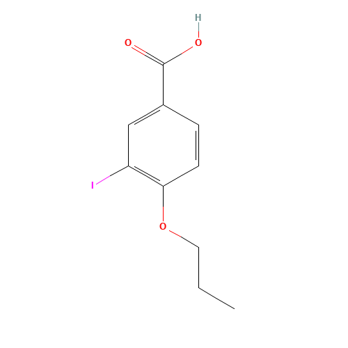 3-iodo-4-propoxybenzoic acid (CAS: 1131588-12-9) - Related Chemical Product