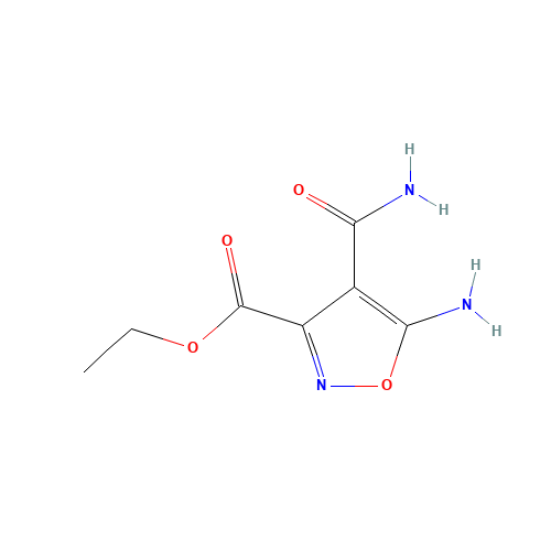 ethyl 5-amino-4-carbamoylisoxazole-3-carboxylate (CAS: 19950-15-3) - Related Chemical Product