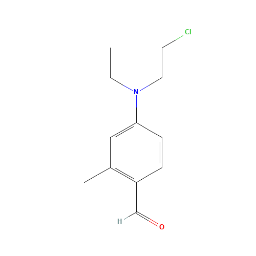 4-((2-Chloroethyl)ethylamino)-2-methylbenzaldehyde (CAS: 92-10-4) - Related Chemical Product