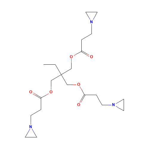2-((3-Aziridin-1-ylpropionyl)methyl)-2-ethylpropane-1,3-diyl bis(aziridine-1-propionate) (CAS: 52234-82-9) - Related Chemical Product
