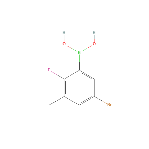5-Bromo-2-fluoro-3-methylphenylboronic acid (CAS: 957120-61-5) - Related Chemical Product