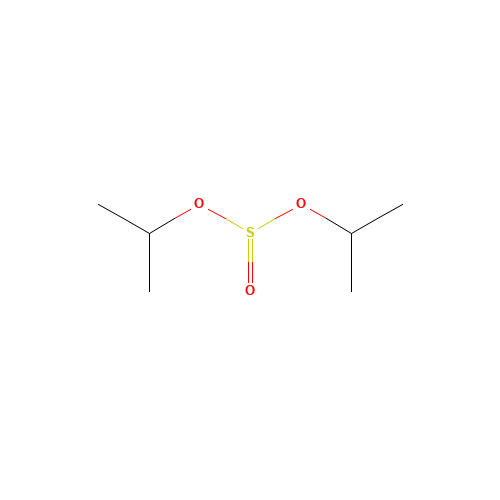 DIISOPROPYL SULFITE (CAS: 4773-13-1) - Chemical Structure and Molecular Formula 