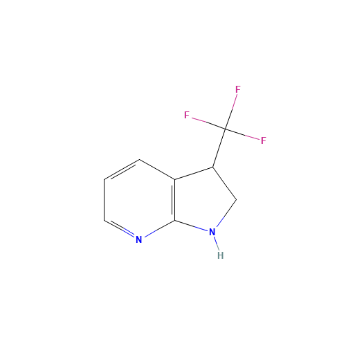 3-(trifluoromethyl)-2,3-dihydro-1H-pyrrolo[2,3-b]pyridine (CAS: 1150618-34-0) - Related Chemical Product