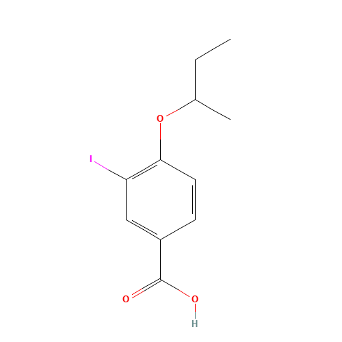 4-sec-butoxy-3-iodobenzoic acid (CAS: 1131614-17-9) - Related Chemical Product