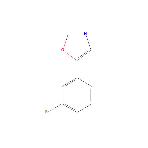 5-(3-BROMOPHENYL)-1,3-OXAZOLE (CAS: 243455-57-4) - Related Chemical Product
