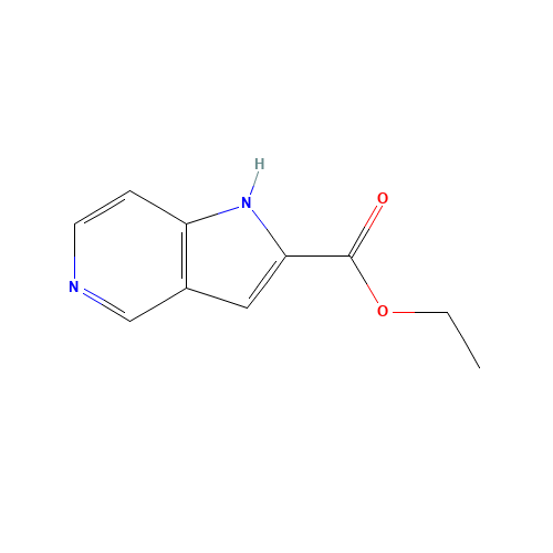 1H-PYRROLO[3,2-C]PYRIDINE-2-CARBOXYLIC ACID ETHYL ESTER (CAS: 800401-64-3) - Related Chemical Product