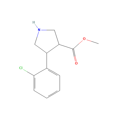 Trans-methyl 4-(2-chlorophenyl)pyrrolidine-3-carboxylate (CAS: 939758-11-9) - Related Chemical Product