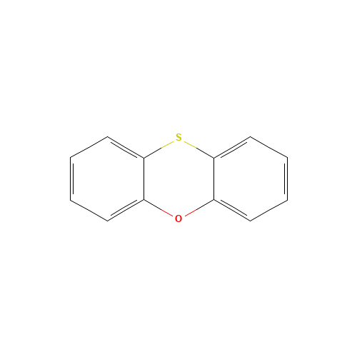 PHENOXATHIIN (CAS: 262-20-4) - Chemical Structure and Molecular Formula 