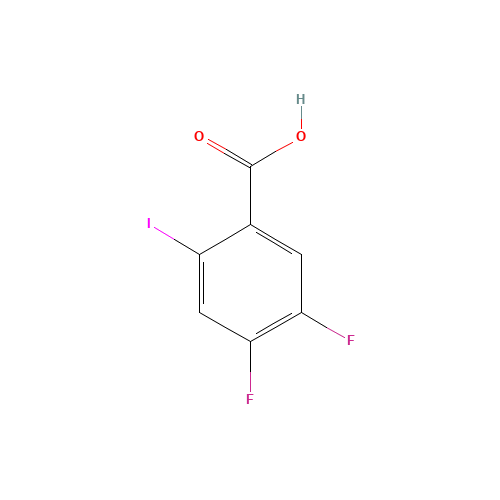 4,5-DIFLUORO-2-IODOBENZOIC ACID (CAS: 130137-05-2) - Related Chemical Product