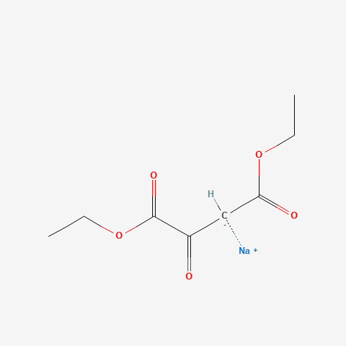 Diethyl oxalacetate sodium salt (CAS: 40876-98-0) - Chemical Structure and Molecular Formula 