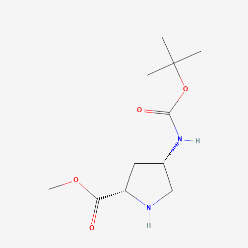 (2S,4S)-4-BOC-AMINO PYRROLIDINE-2-CARBOXYLIC ACID METHYLESTER-HCL (CAS: 168263-82-9) - Related Chemical Product