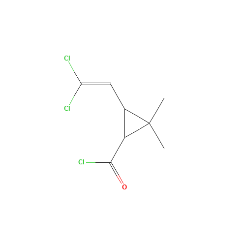 3-(2,2-Dichlorovinyl)-2,2-dimethylcyclopropanecarbonyl chloride (CAS: 52314-67-7) - Related Chemical Product