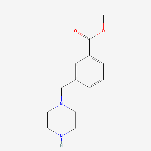 METHYL 3-((PIPERAZIN-1-YL)methyl) benzoate (CAS: 203047-39-6) - Related Chemical Product