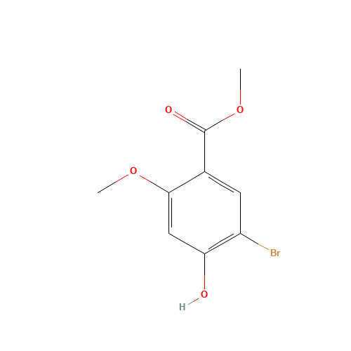 methyl 5-bromo-4-hydroxy-2-methoxybenzoate (CAS: 185050-77-5) - Related Chemical Product