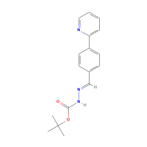 tert-Butyl [[4-(2-pyridinyl)phenyl]methylene]hydrazinecarboxylate (CAS: 198904-84-6) - Related Chemical Product