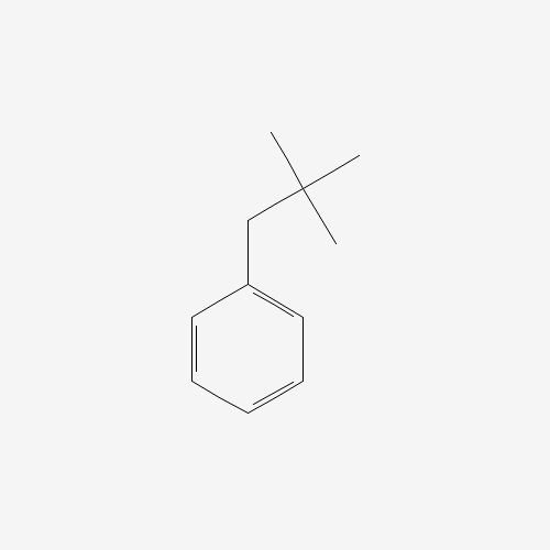 NEOPENTYLBENZENE (CAS: 1007-26-7) - Chemical Structure and Molecular Formula 