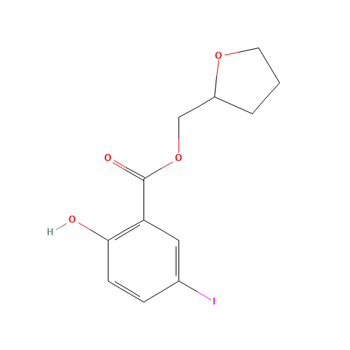 (tetrahydrofuran-2-yl)methyl 2-hydroxy-5-iodobenzoate (CAS: 1131605-39-4) - Related Chemical Product