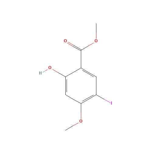 methyl 2-hydroxy-5-iodo-4-methoxybenzoate (CAS: 1131587-46-6) - Related Chemical Product