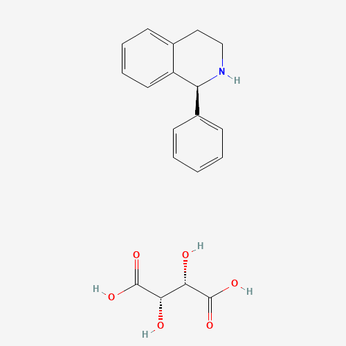 (S)-1,2,3,4-tetrahydro-1-phenylisoquinoline D-(-)-tartrate (CAS: 869884-00-4) - Related Chemical Product