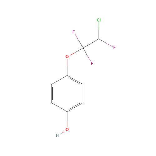 4-(2-CHLORO-1,1,2-TRIFLUORO-ETHOXY)-PHENOL (CAS: 88553-89-3) - Related Chemical Product