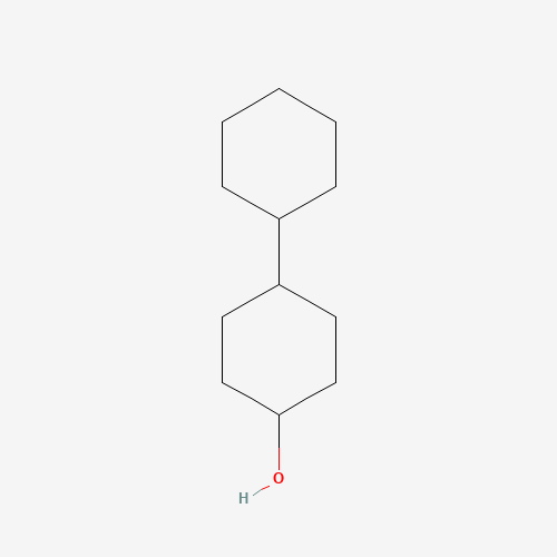 Cis-4-Cyclohexylcyclohexanol (CAS: 7335-11-7) - Chemical Structure and Molecular Formula 