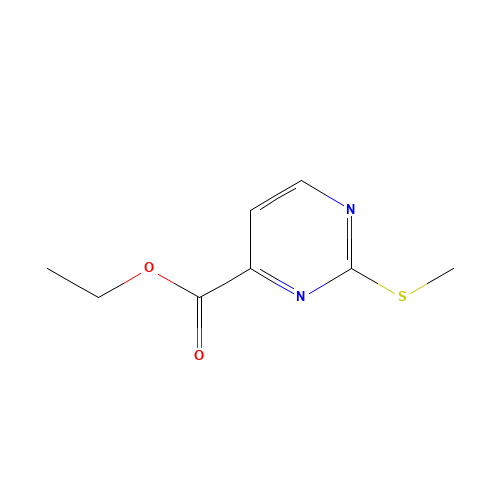 ETHYL 2-(METHYLTHIO)PYRIMIDINE-4-CARBOXYLATE (CAS: 250726-39-7) - Related Chemical Product