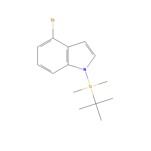 4-BROMO-1-(TERT-BUTYLDIMETHYLSILYL)INDOLE (CAS: 193694-04-1) - Related Chemical Product