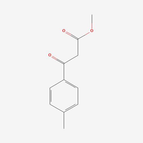 METHYL 3-(4-METHYLPHENYL)-3-OXOPROPANOATE (CAS: 22027-51-6) - Chemical Structure and Molecular Formula 