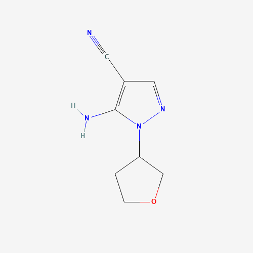 5-amino-1-(tetrahydrofuran-3-yl)-1H-pyrazole-4-carbonitrile (CAS: 1184916-18-4) - Related Chemical Product