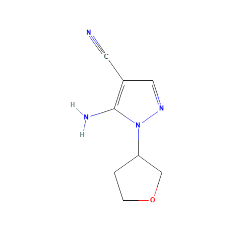 5-amino-1-(tetrahydrofuran-3-yl)-1H-pyrazole-4-carbonitrile (CAS: 1184916-18-4) - Related Chemical Product