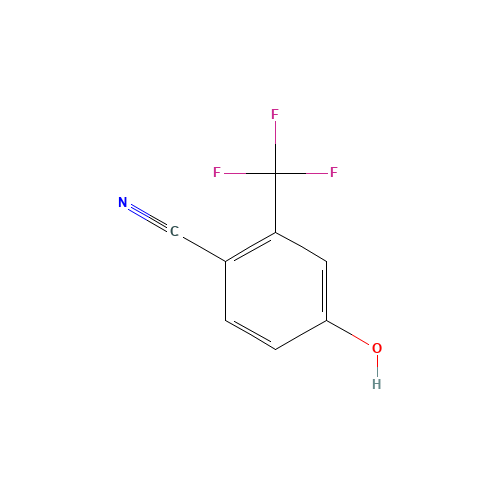 4-HYDROXY-2-(TRIFLUOROMETHYL)BENZONITRILE (CAS: 320-42-3) - Related Chemical Product