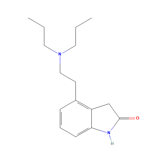 Ropinirole (CAS: 91374-21-9) - Chemical Structure and Molecular Formula 