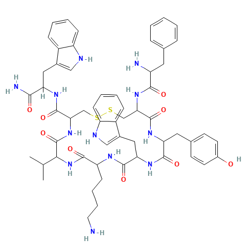 VAPREOTIDE (CAS: 103222-11-3) - Related Chemical Product