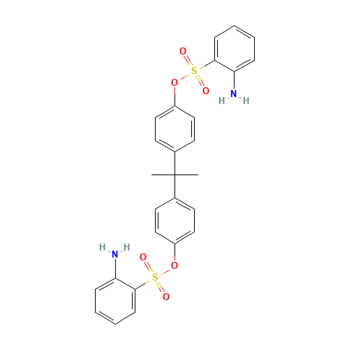 2-Aminobenzenesulfonic acid (1-methylethylidene)di-4,1-phenylene ester (CAS: 68015-60-1) - Related Chemical Product