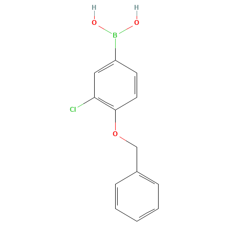 4-BENZYLOXY-3-CHLOROPHENYLBORONIC ACID (CAS: 845551-44-2) - Related Chemical Product